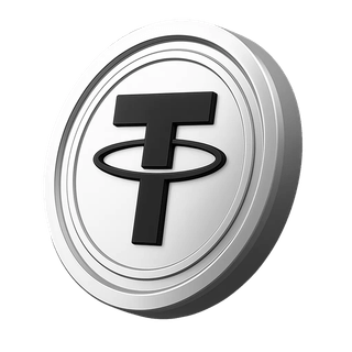 Tether USDT Kryptowährungsmünze im Abschnitt zum Stärken des Vertrauens von Anlegern